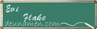 Evi Flake Visitenkarte